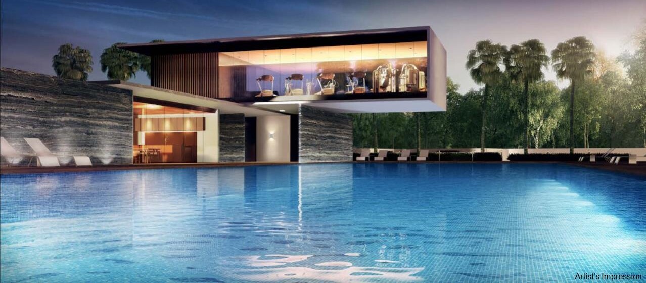Cantilevered gym (artist’s impression)